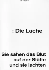 Und ich lachte
