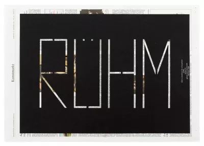 Schablone für Zeitungsleser