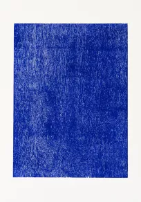 Self Portrait (Non-Objective Composition) (Purple) (Red) (Brown) (Black) (Ultramarine Blue)