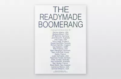 The Readymade Boomerang