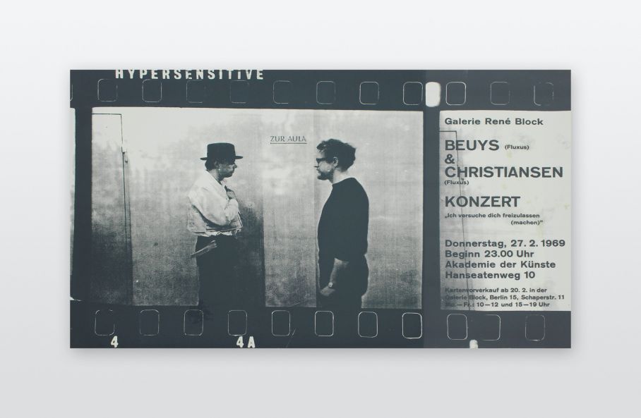 Joseph Beuys / Henning Christiansen "Ich versuche dich freizulassen (machen)"