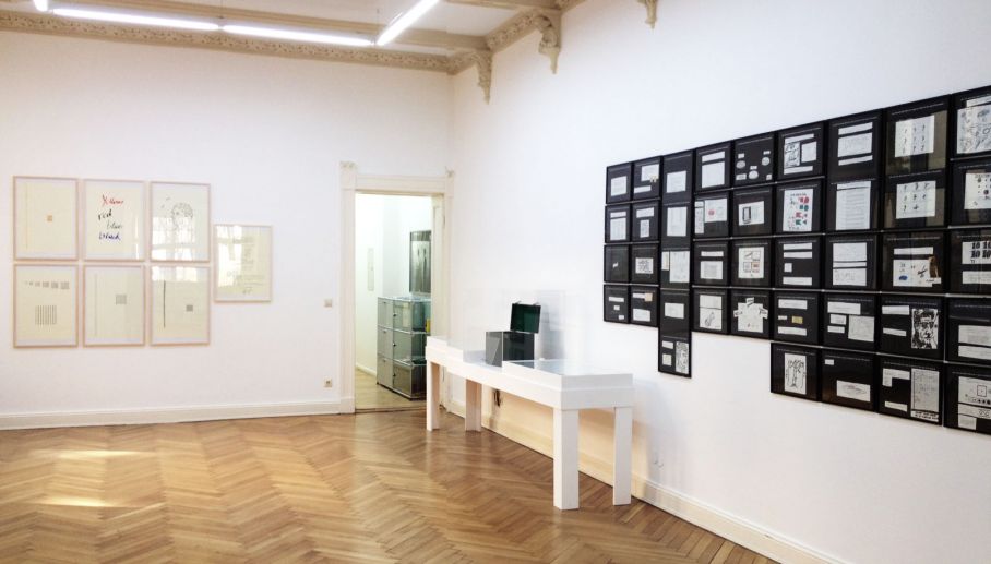 Ausstellungsansicht Edition Block