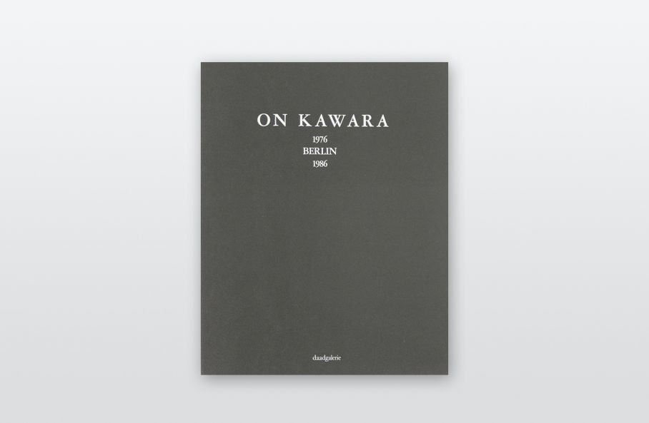 On Kawara. 1976 Berlin 1986