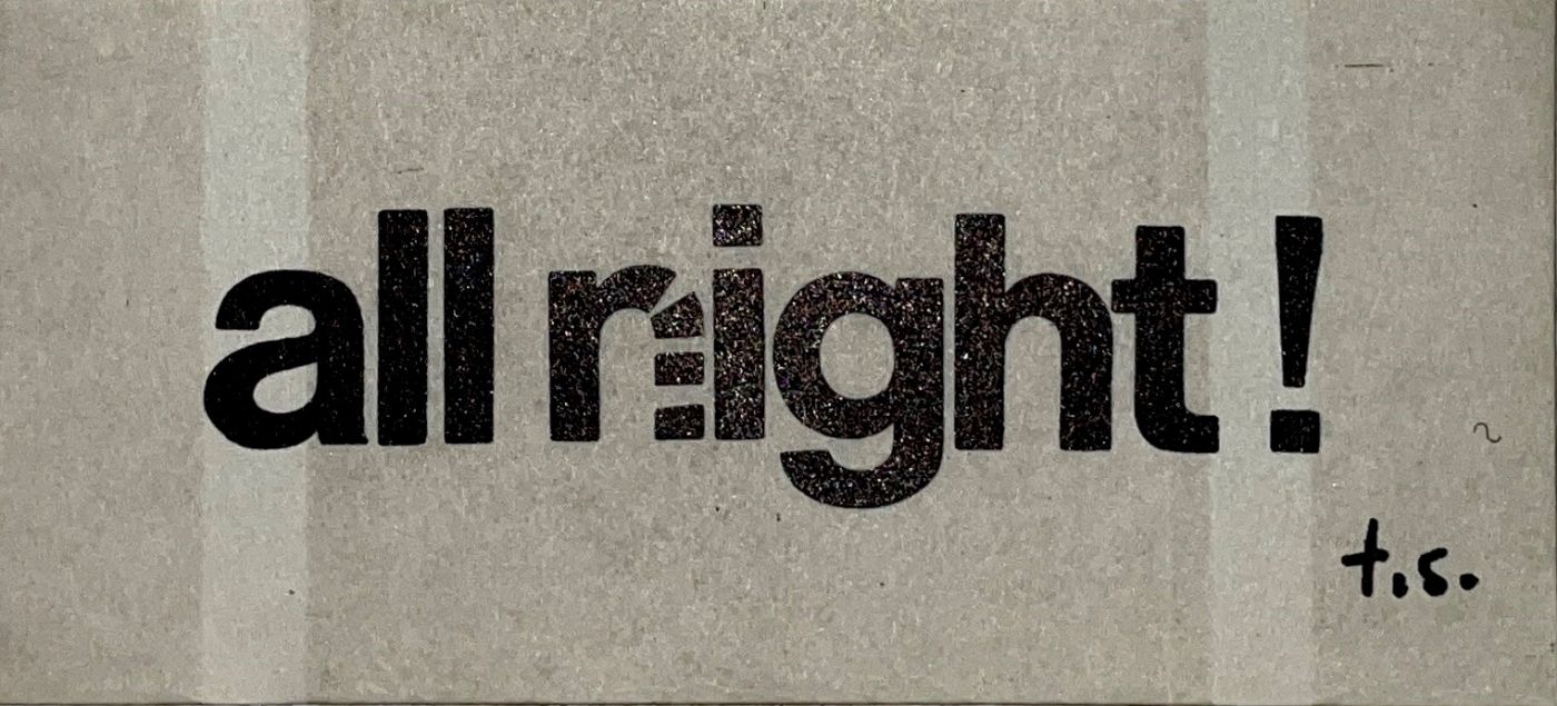 Arbeit von Tomas Schmit